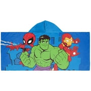 Disney Marvel Avengers Kids 27 by 55 Inch Bath Indoor Outdoor Towel Grey